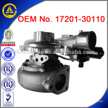 17201-30110 turbocompresor para Toyota 1KD